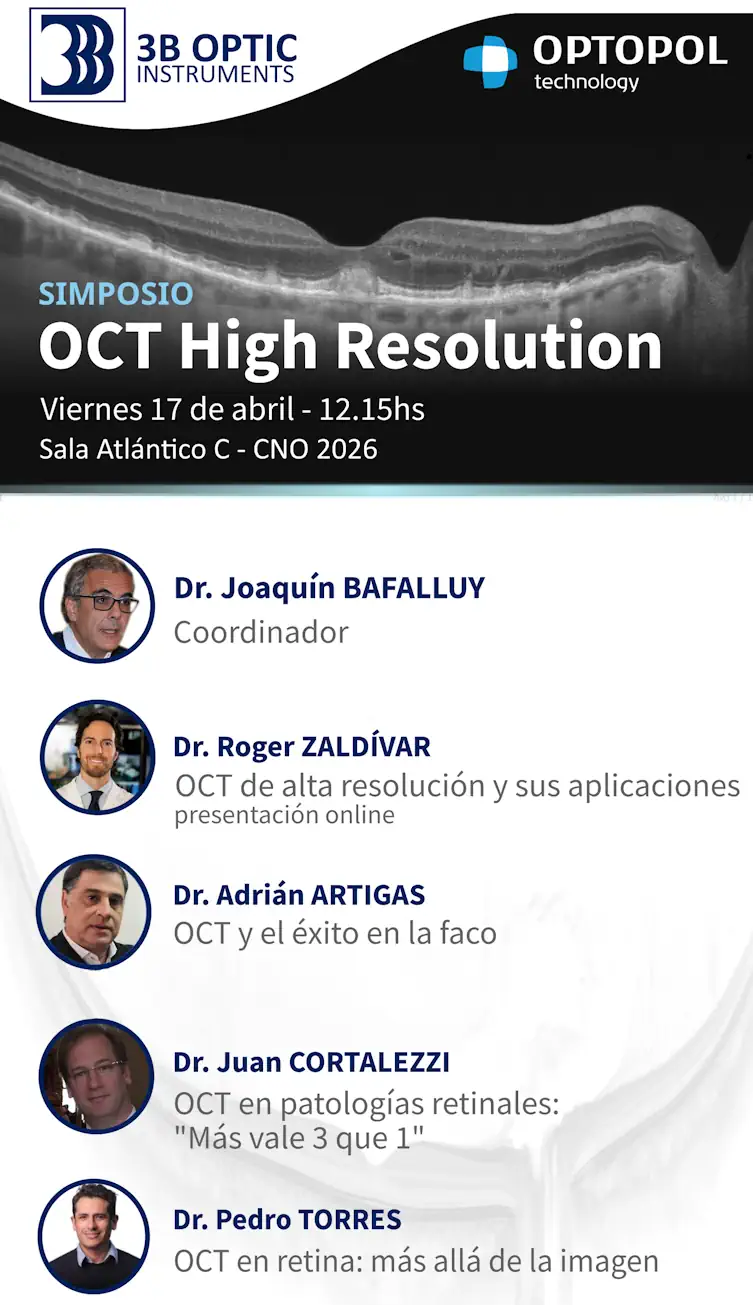Simposio 3B Optic OCT en el CNO 2026