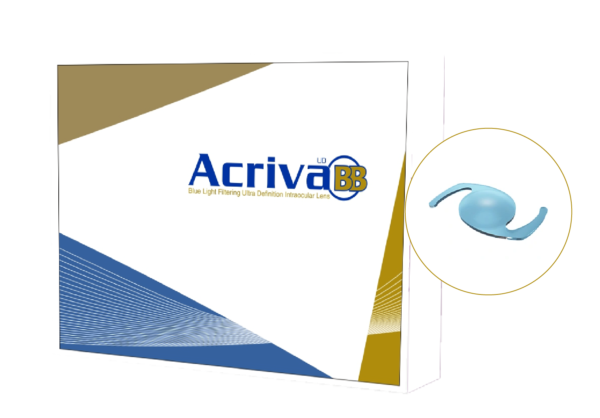 Lente monofocal asférica VSY Acriva BB UD 613