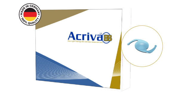 Lente monofocal asférica VSY Acriva BB UD 613